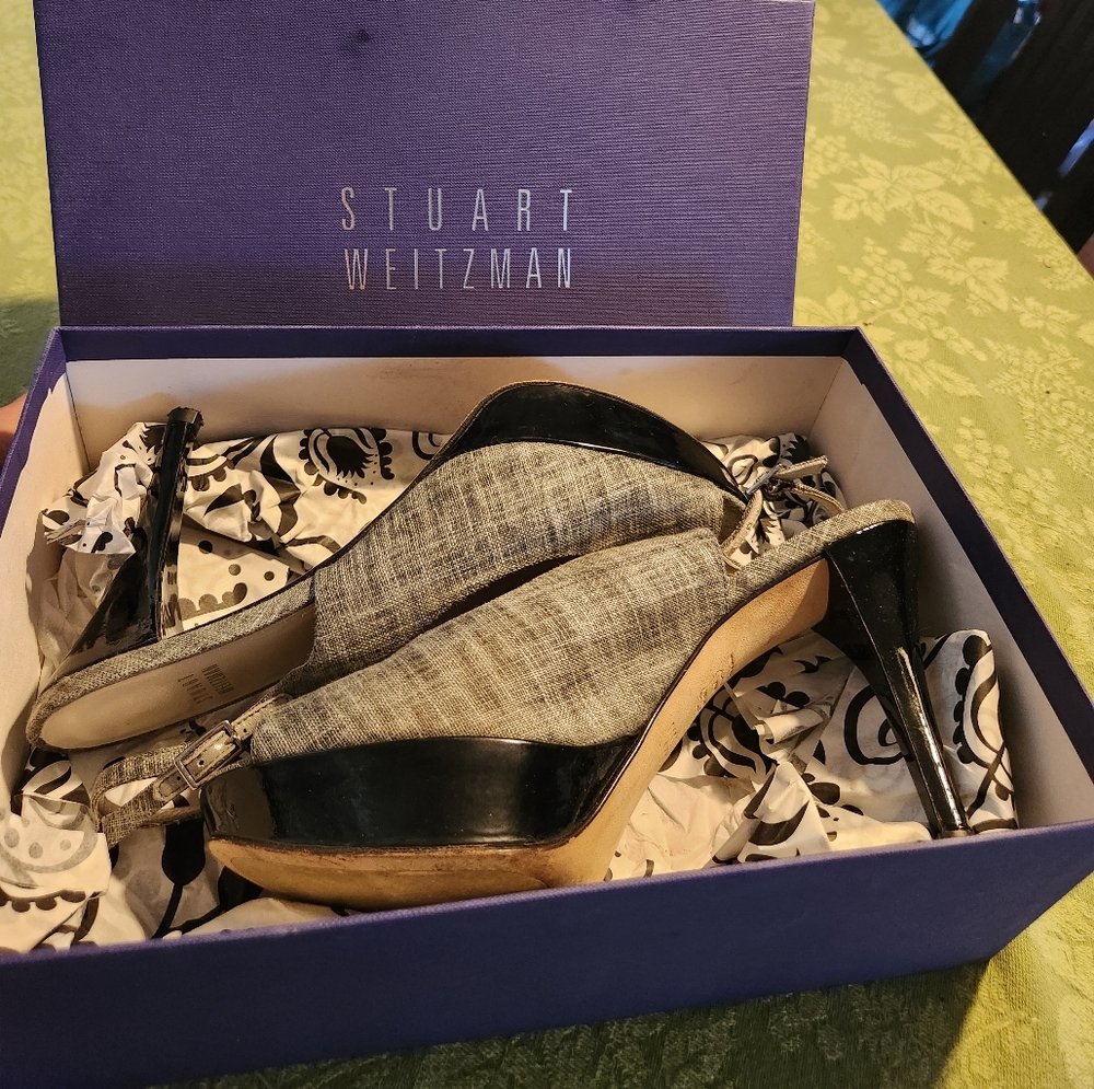 Stuart Weitzman Open Toe Pumps - image 3